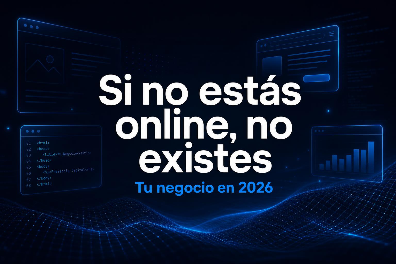 Por Qué Tu Negocio Necesita una Web Profesional en 2026 (y Qué Pierdes ...